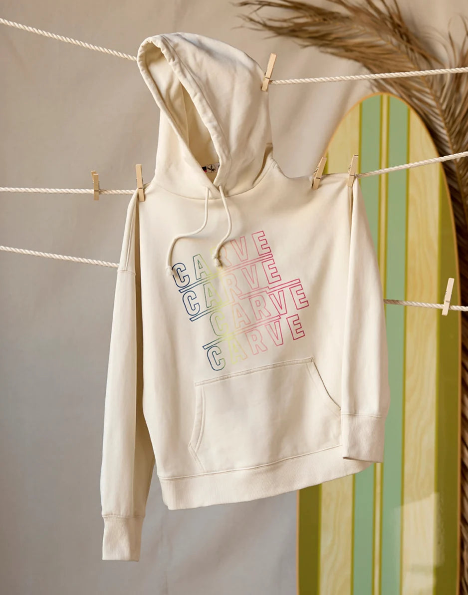 Hawthorne Hoodie: Birch Carve