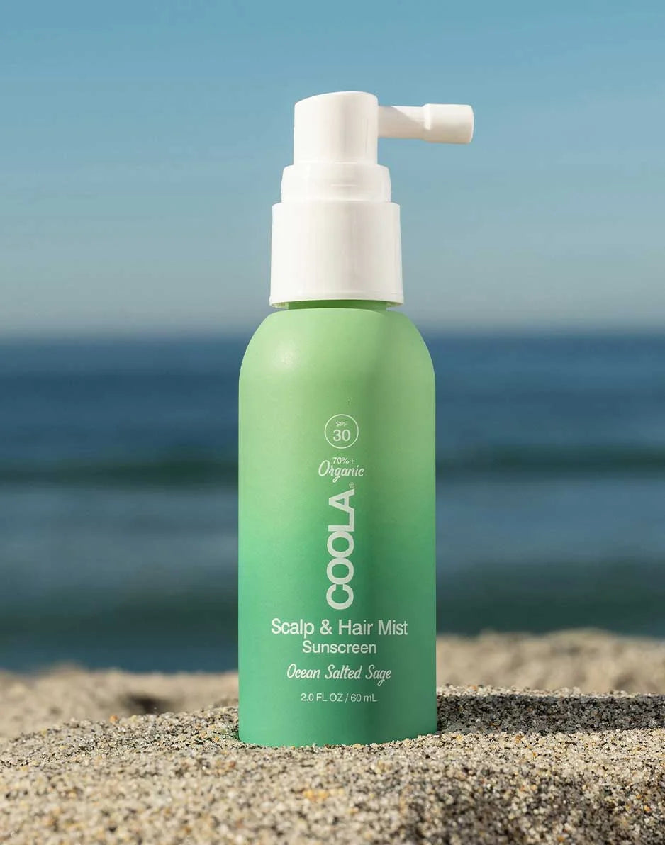 COOLA Scalp and Hair Sunscreen Mist SPF 30: White