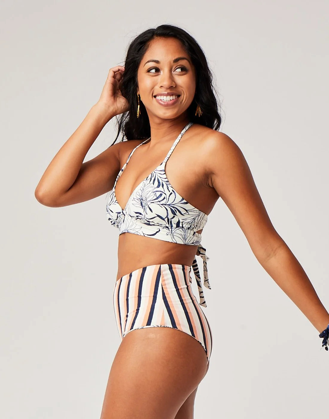 Erin Reversible Bottom: Alana/Rainbow - FINAL SALE