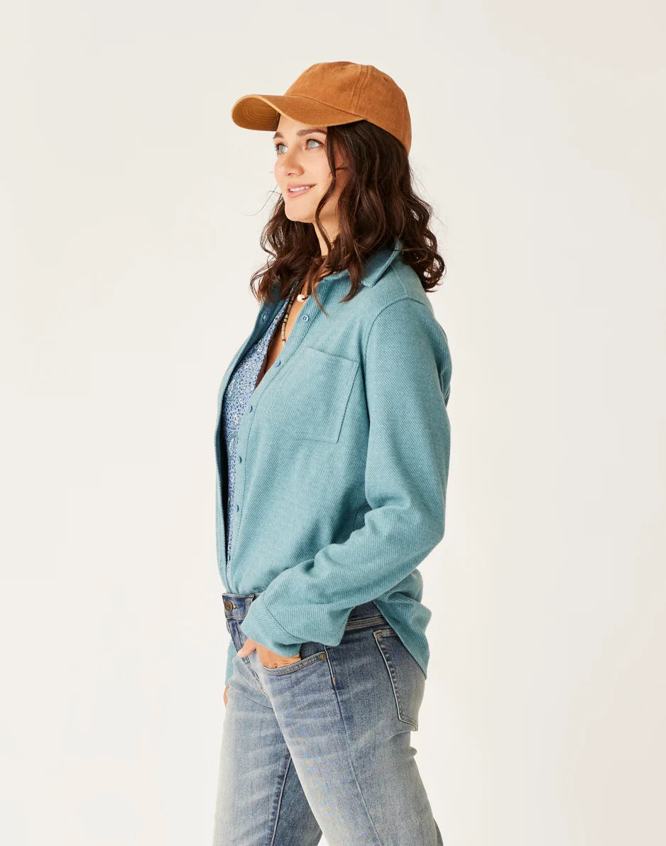 Fairbanks Supersoft Shirt: Storm Heather - FINAL SALE