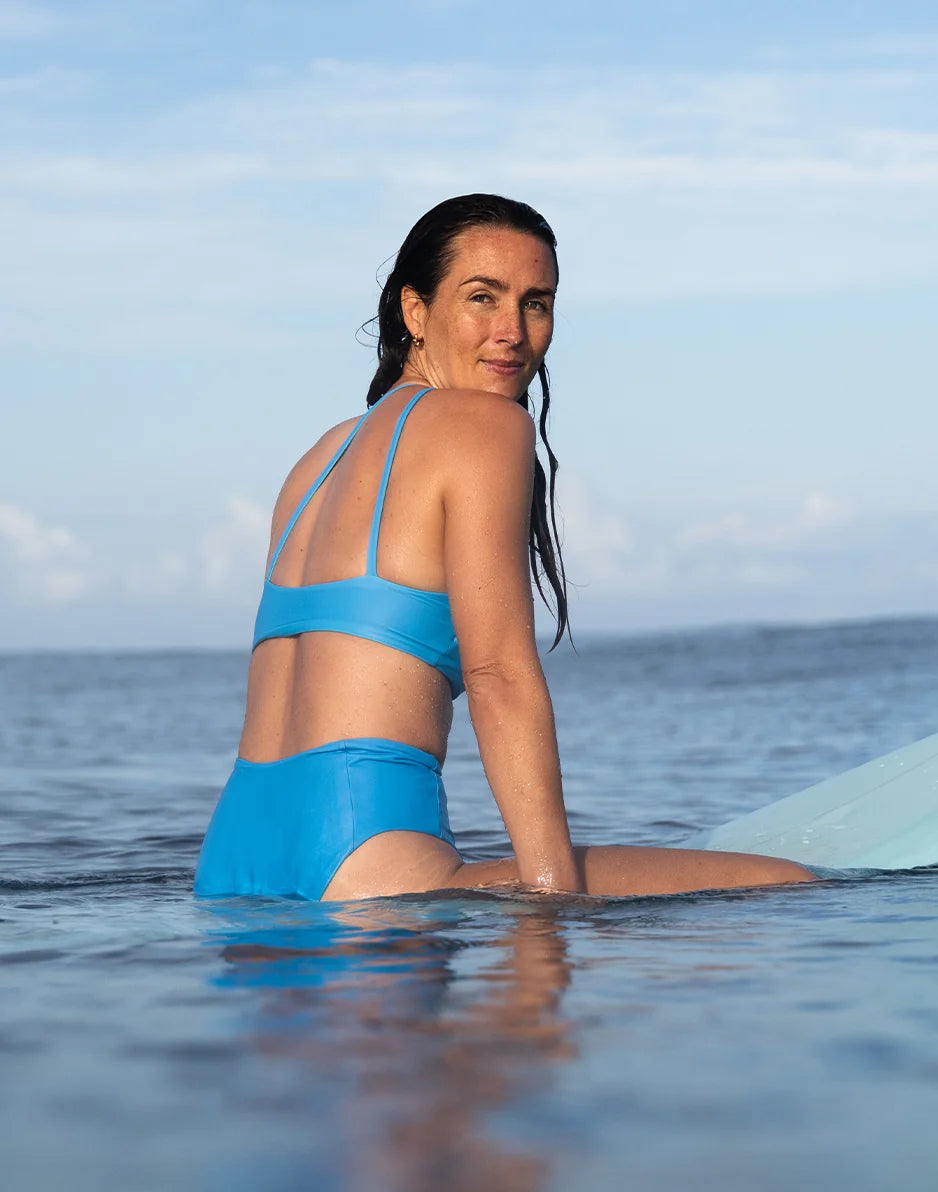 Bondi Compression Top: Lagoon