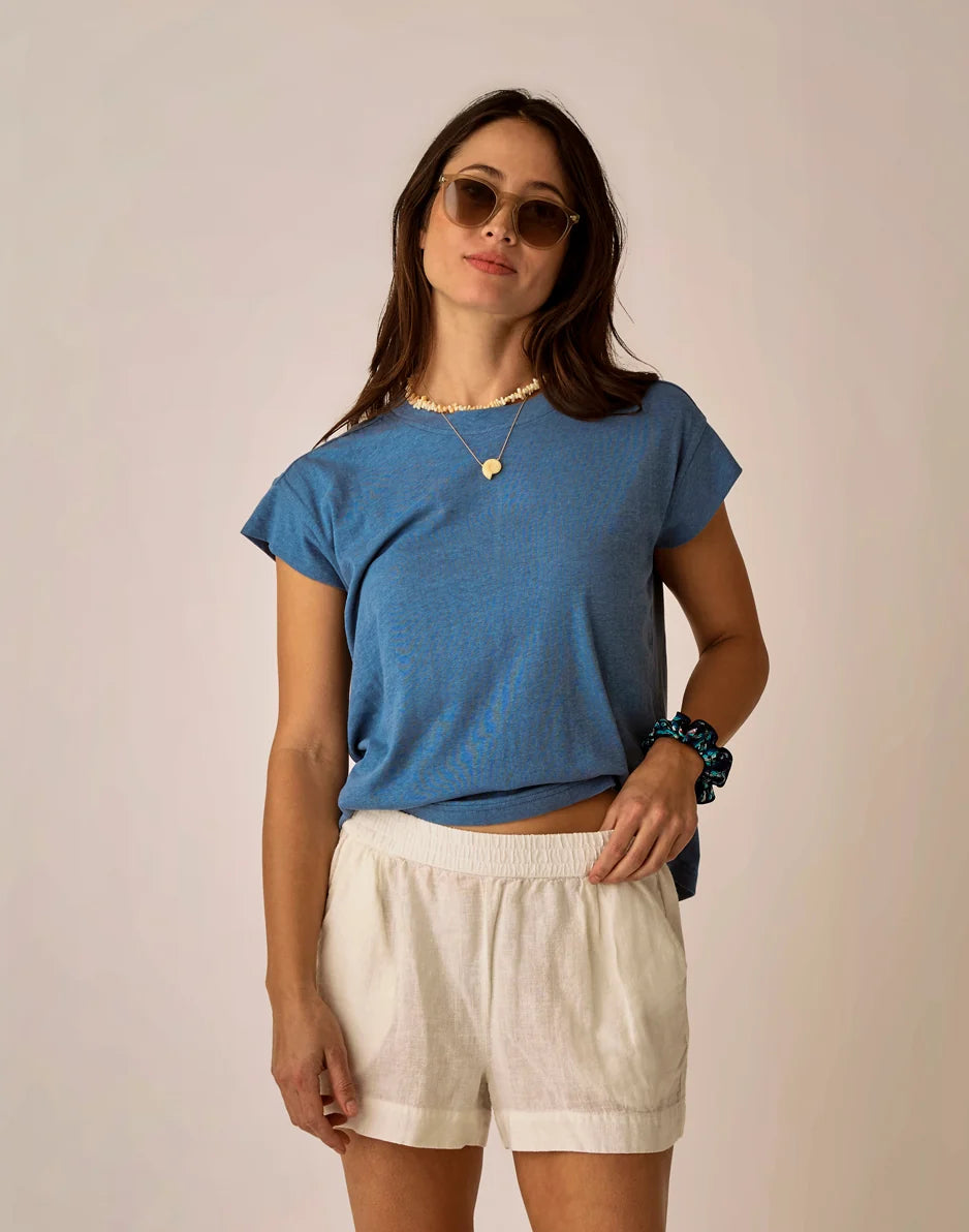 Astrid Hemp Tee: Captain