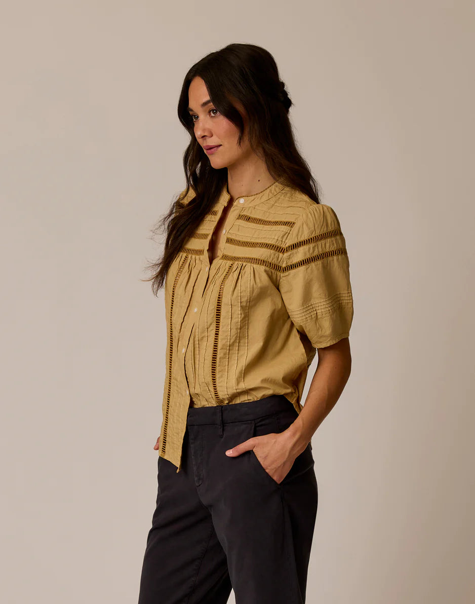 Gabby Voile Top: Prairie