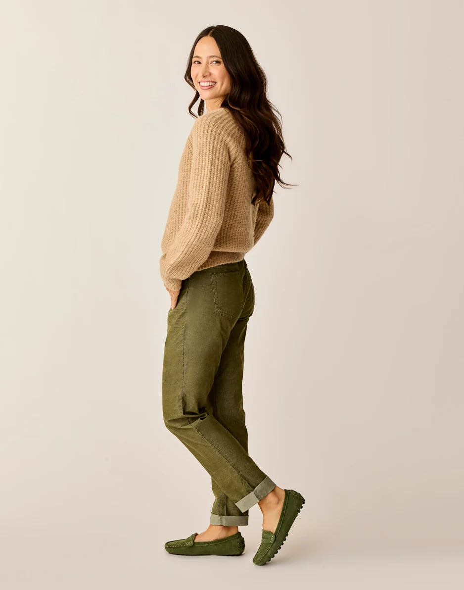 Carson Cord Hi Rise: Fir