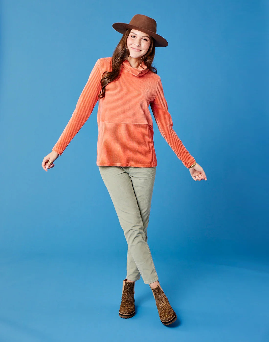 Collette Tunic: Terracotta - FINAL SALE
