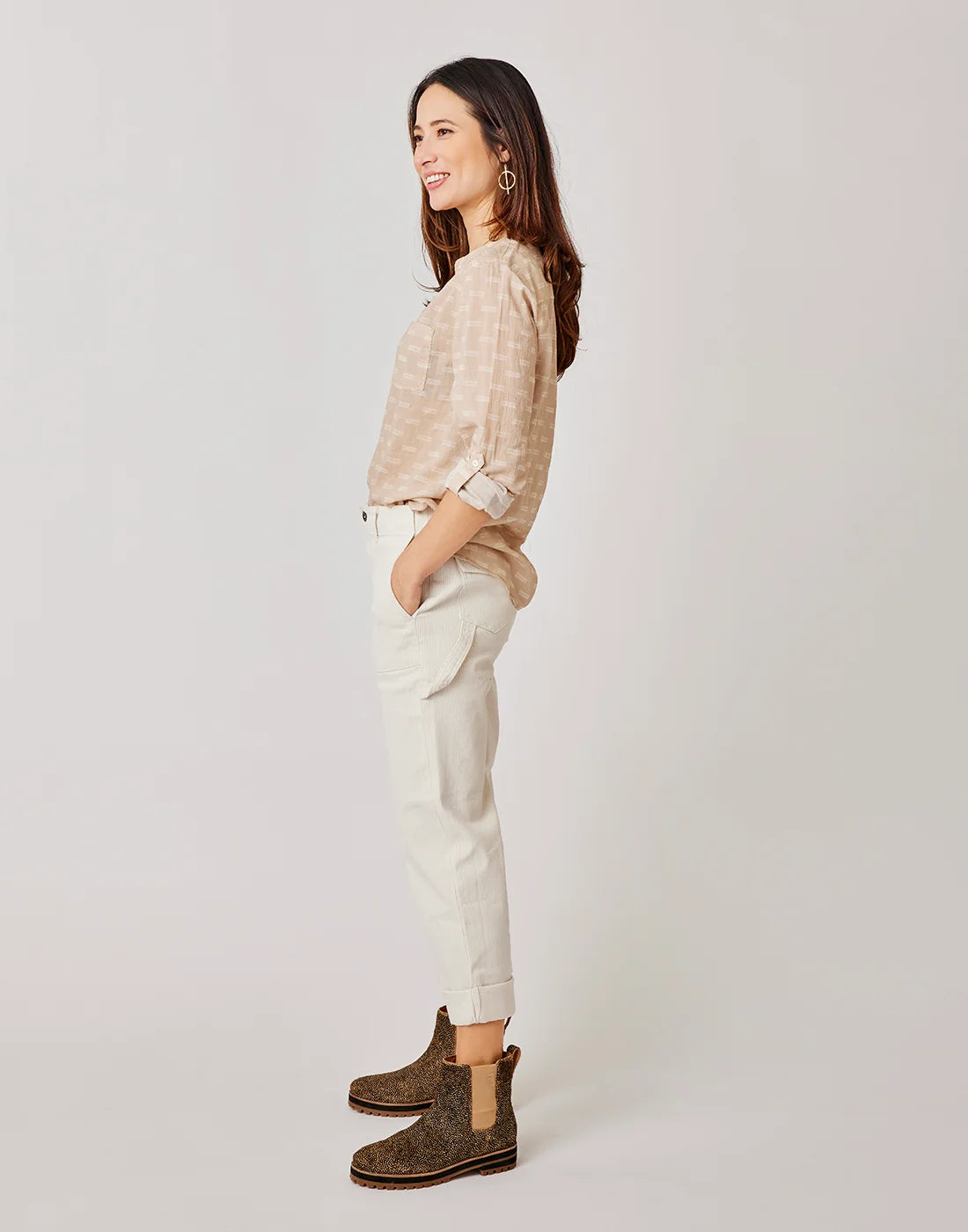 Corey Pant: Birch Stripe - FINAL SALE