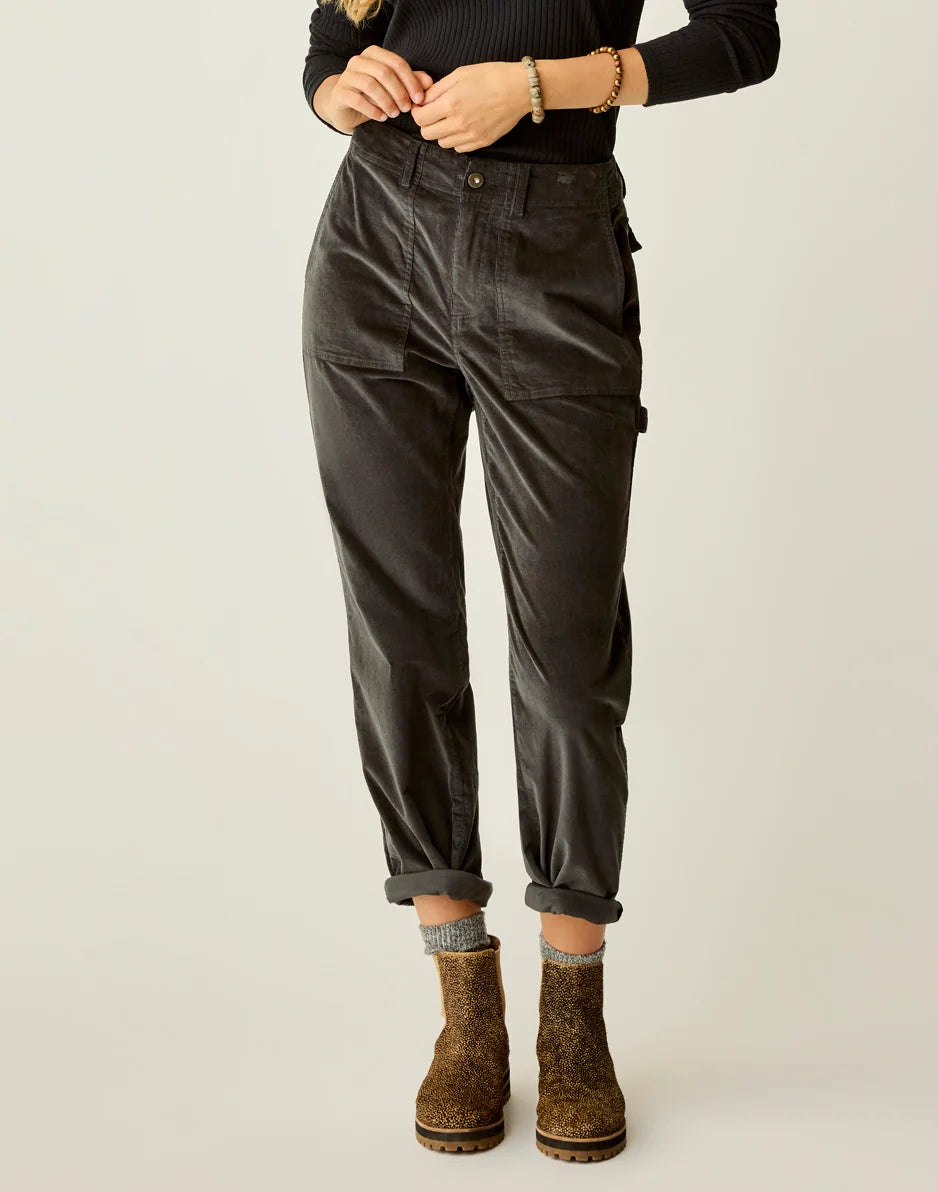 Corey Butter Pant: Washed Black - FINAL SALE