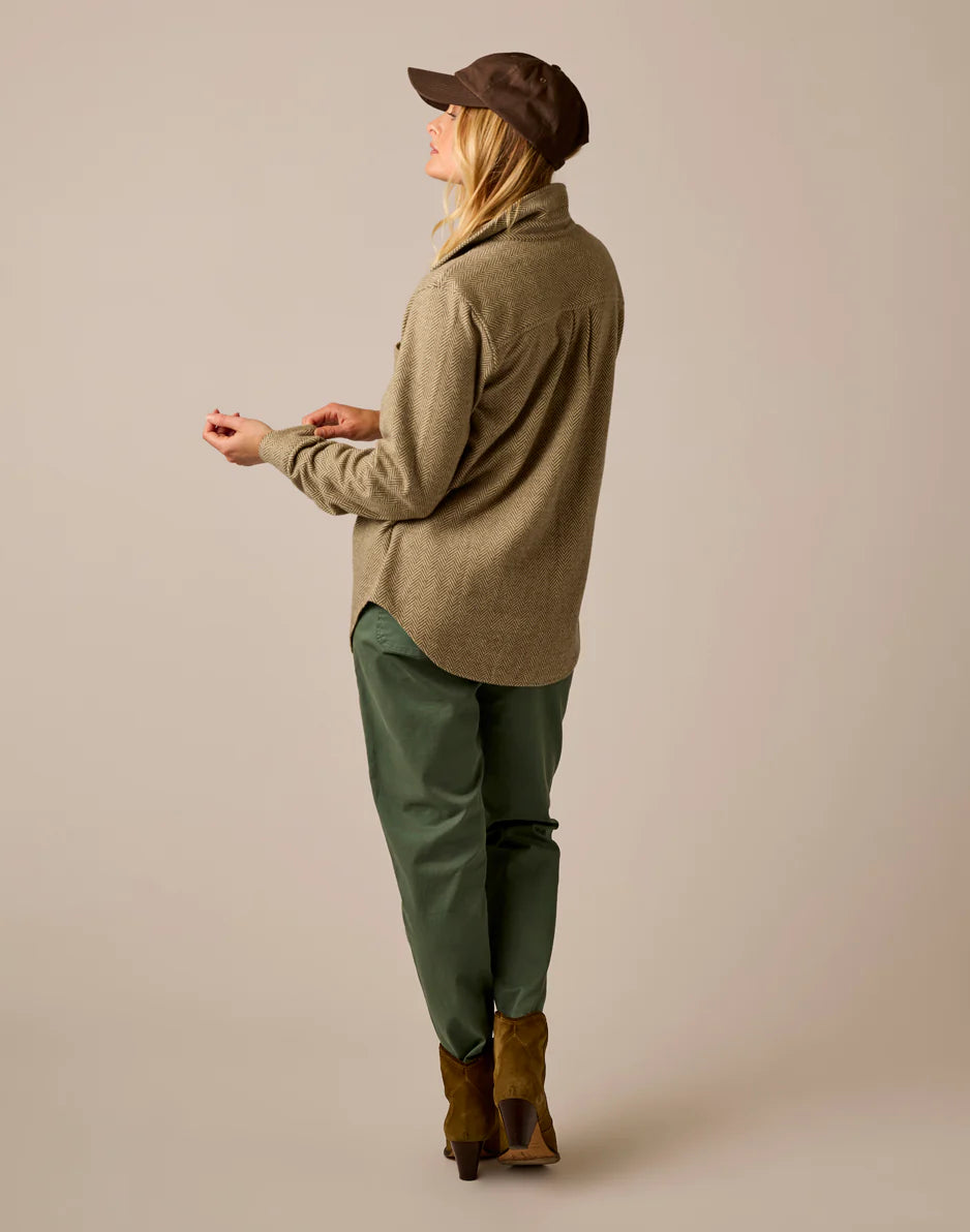 Fairbanks Supersoft Shirt: Herringbone
