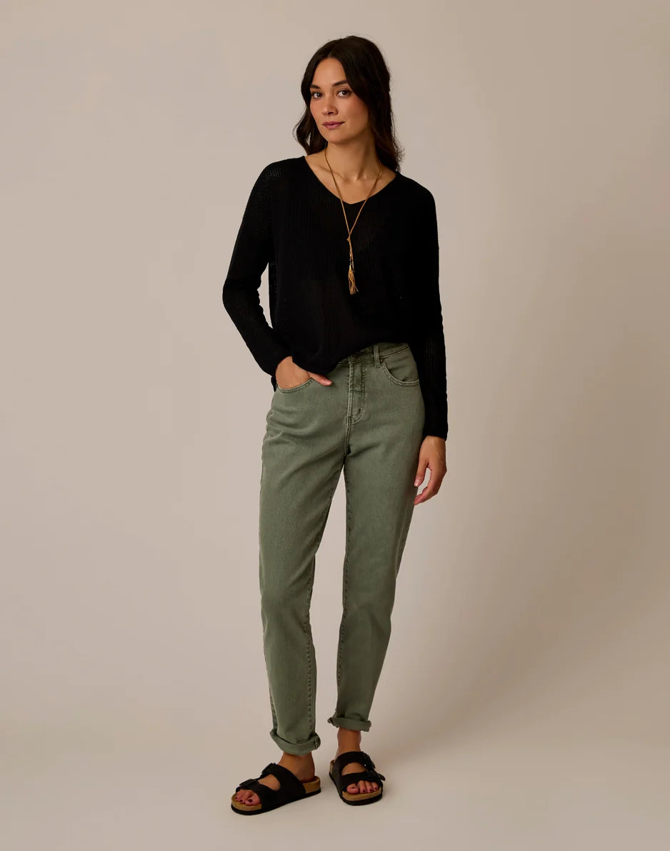 Carson Hi Rise Jean: Fatigue