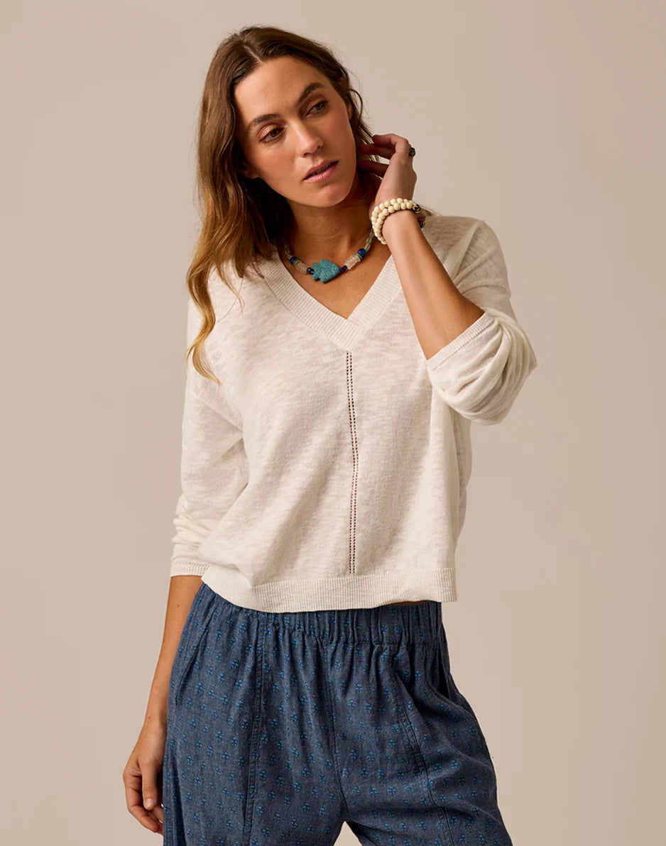 Georgie Sweater: Cloud