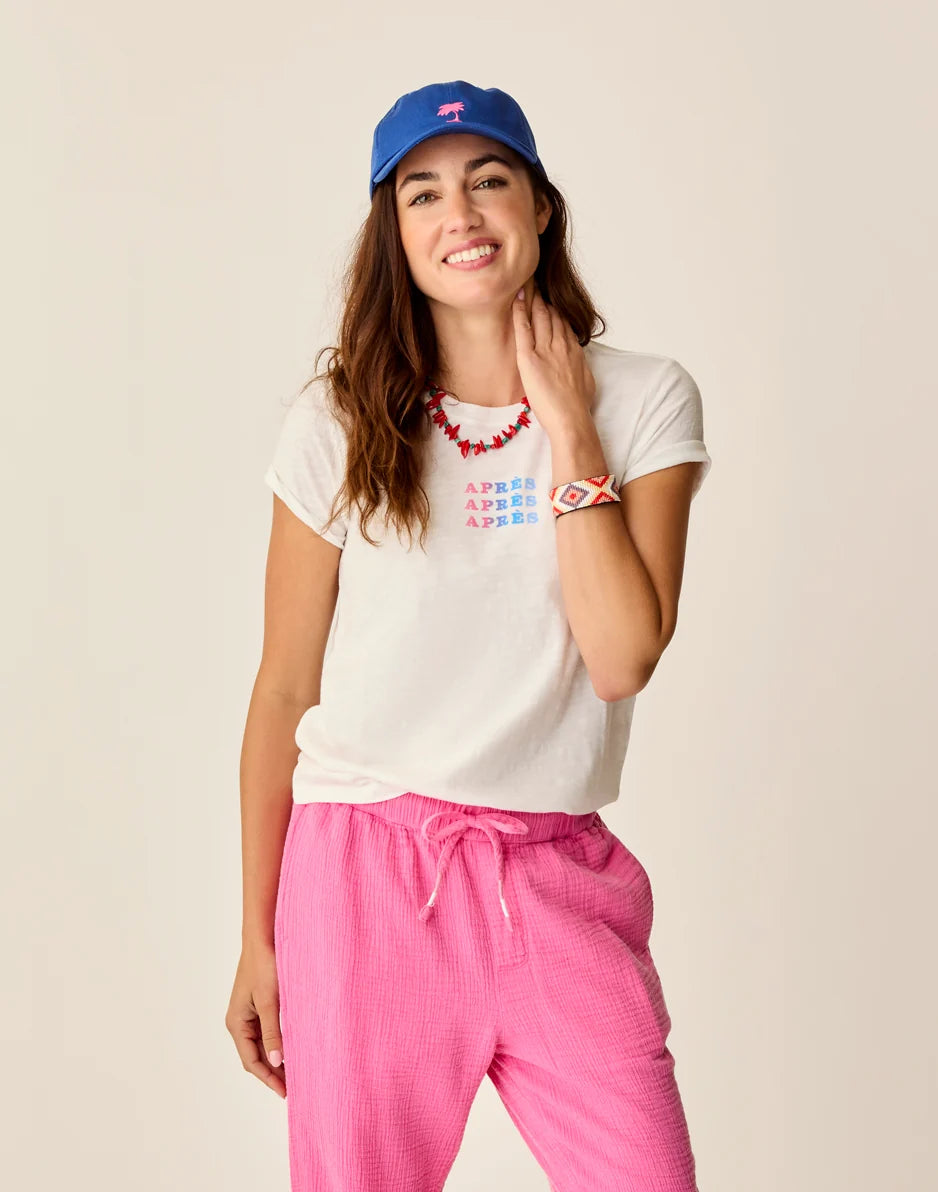 Cassidy Graphic Tee: Cloud Apres - FINAL SALE