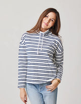Bodie Funnel Neck: Cloud Breton