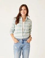 Fairbanks Supersoft Shirt: Birch Block Stripe - FINAL SALE