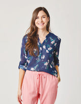 Dylan Gauze Shirt: Bouquet - FINAL SALE