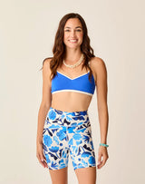 Lucie 6" Compression Short: Cloud Mezcal - FINAL SALE