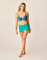 Hoku Swim Skirt: Jade - FINAL SALE