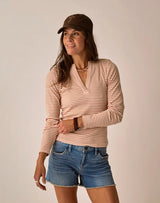 Ever Henley: Crema Stripe