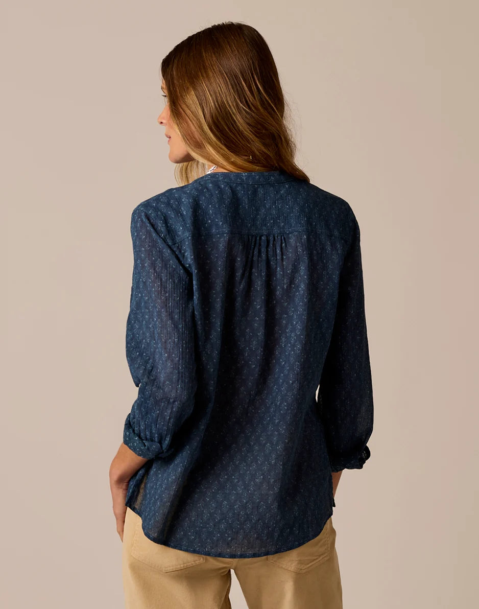 Dylan Gauze Shirt: Orion Fleur
