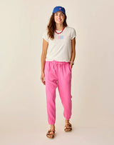 Calista Gauze Pant: Hot Pink - FINAL SALE