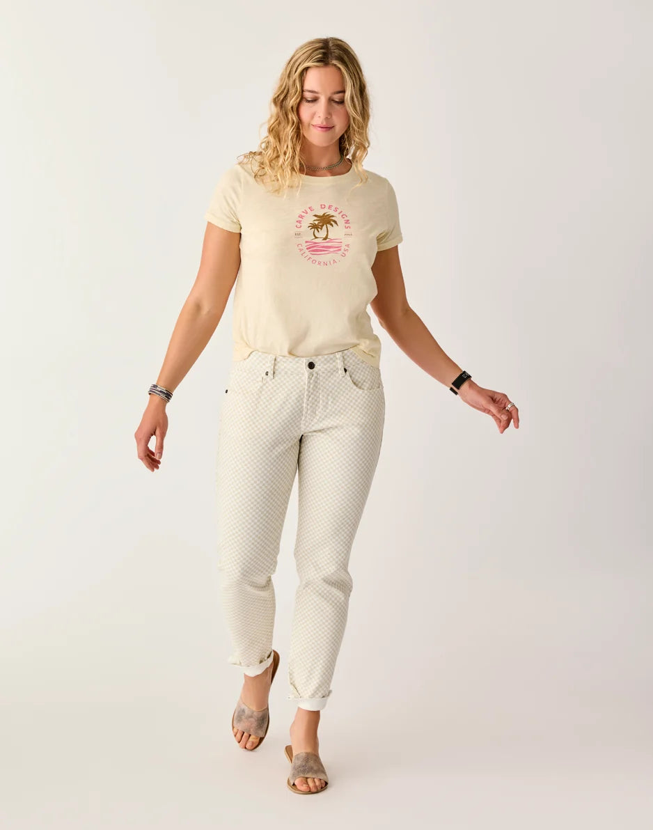 Carson Jean: Birch Check - FINAL SALE