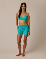 Bali Breeze Short: Aquamarine