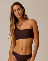 Bondi Compression Top: Coffee