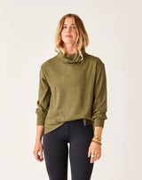 Cove Supersoft Cowl: Fir Heather - FINAL SALE