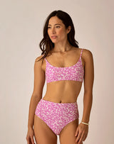 Erin Reversible Bottom: Fleur/Violet
