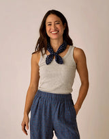 Ever Rib Tank: Heather Grey
