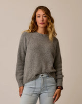 Aria Sweater: Mid Grey