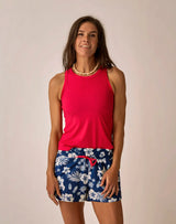 Lyra Rib Tank: Watermelon