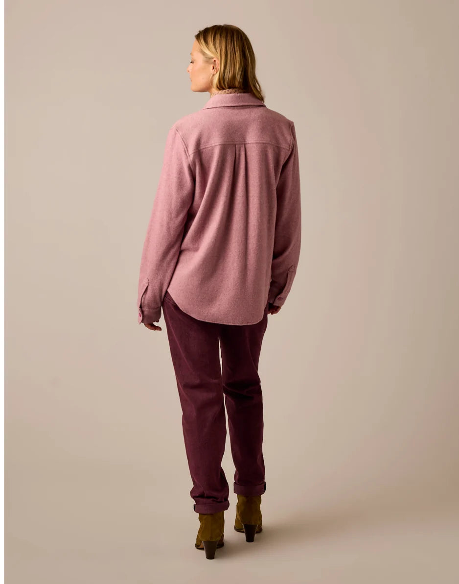 Fairbanks Supersoft Shirt: Lt. Bramble Heather