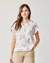 James Top: Cloud Bouquet - FINAL SALE