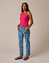 Carson Jean: Indigo Floral