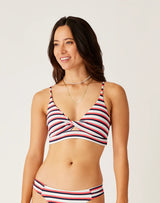 Elba Top: Zinnia Stripe - FINAL SALE