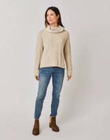 Field Sweater: Lt. Khaki Heather - FINAL SALE