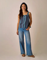 Liv Stitched Top: Captain Texture