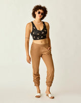 Avery Beach Pant: Rum - FINAL SALE