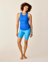Lyra Rib Tank: Billie Blue - FINAL SALE