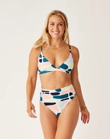 Lani Pocket Compression Bottom: Pebble - FINAL SALE