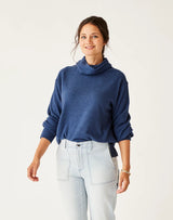 Cove Supersoft Cowl: Navy Heather - FINAL SALE