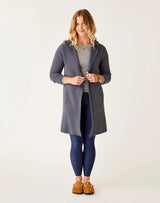 Durango Plush Cardigan: Navy Herringbone - FINAL SALE