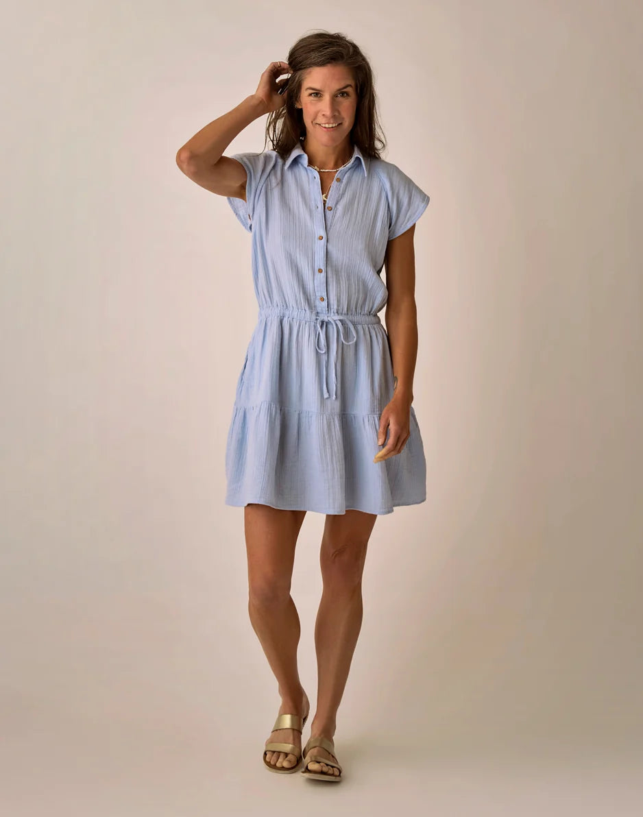 Alex Gauze Dress: Kentucky