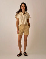 Elliott Voile Top: Prairie Pinstripe