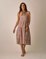 Jacey Textured Dress: Dusk Isla