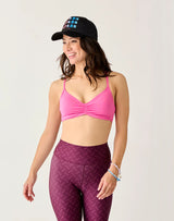 Lucie 8" Compression Short: Disco - FINAL SALE