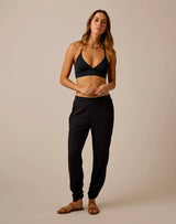 Avery Beach Pant: Black