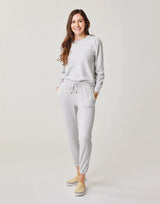 Chelsea Jogger: Light Grey Heather - FINAL SALE