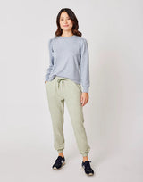 Chelsea Jogger: Olive Heather - FINAL SALE