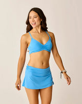 Hoku Swim Skirt: Lagoon